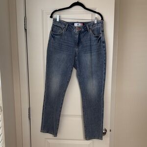 CAbi Women's Denim Straight Leg Jeans